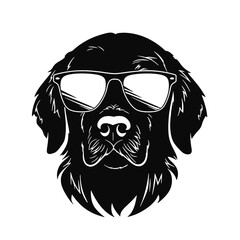 Golden retriever Silhouette 