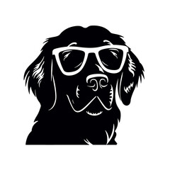 Golden retriever Silhouette 