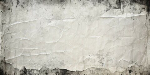 A white wall with peeling paint. Suitable for texture or background use