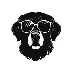 Golden retriever eyeglasses