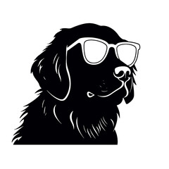 Golden retriever eyeglasses