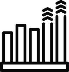 Creative thinking icon outline vector. Effective brainstorming. Business decision making