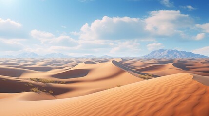 Fototapeta na wymiar Image of desert landscape.