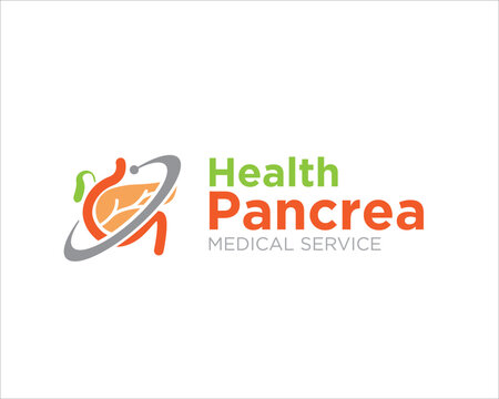 health pancreas logo designs for medical service