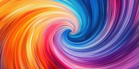 abstract smooth colorful twirly background