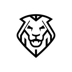 lion logo design, logos 