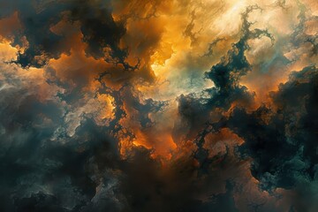Interstellar voyage through celestial clouds