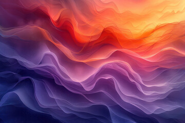 Colorful wave texture abstract background. Generative ai.