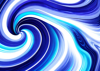 Fototapeta premium Colorful flowing spiral liquid waves background wallpaper,mixed gradient color abstract high definition and high definition,Generative AI 