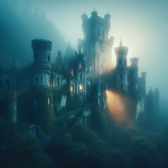 Fogbound Fortress: Where Legends Linger