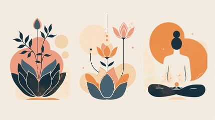 Trzy ikony mindfulness, natura i joga