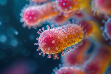 Fototapeta premium Bacteria close-up