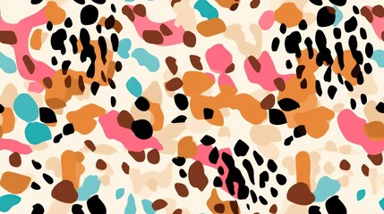 leopard pattern texture,camouflage leopard vector, leopard fur texture or abstract pattern are designed for use in textile, wallpaper, fabric, curtain, carpet, clothing, Batik, background, Embroidery 