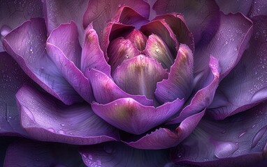Obraz premium Capturing the Splendor of an Artichoke Flower Through Macro Photography
