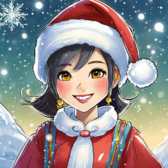 산타클로스 소녀