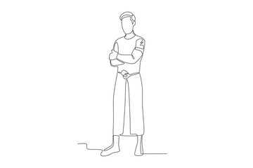 Sarong is used for prayer