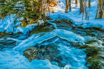Big Hill Springs Provincial Recreation Area. Alberta, Canada