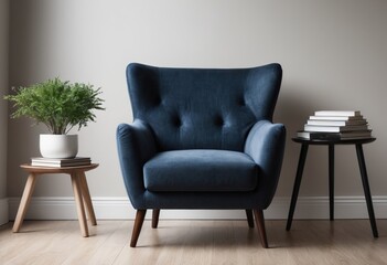 Fototapeta premium green leather armchair