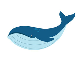 Whale. Underwater marine life - 754300846