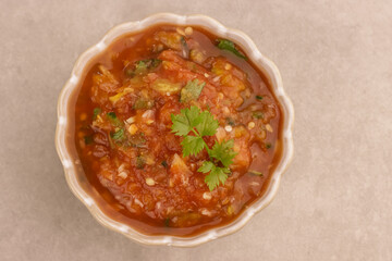 Salsa is a Variety of Sauces Used as Condiment for Tacos and Other Mexican Foods.