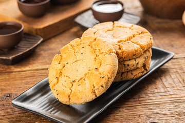 Chinese Tea: Walnut Crispy Cake