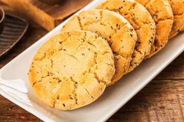 Chinese Tea: Walnut Crispy Cake