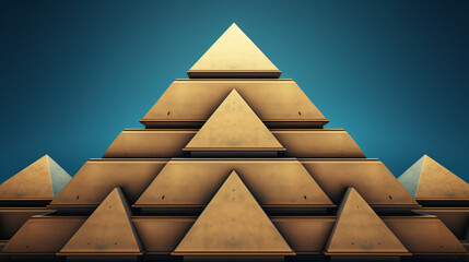 Pyramid roofs multi sided roof with a pyramid shape so