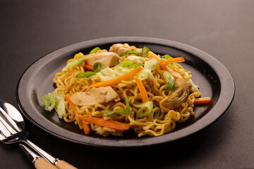 Pancit Canton is Filipino Stir Fried Noodles.