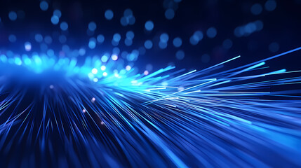 Fiber optics colorful