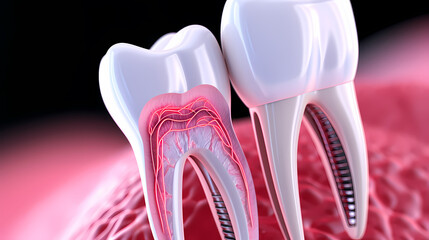 Dentistry, demonstrating potential advances in dental science and research