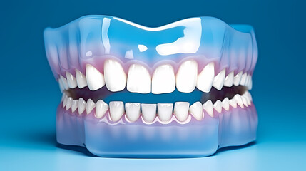 Obraz premium Dentistry, demonstrating potential advances in dental science and research