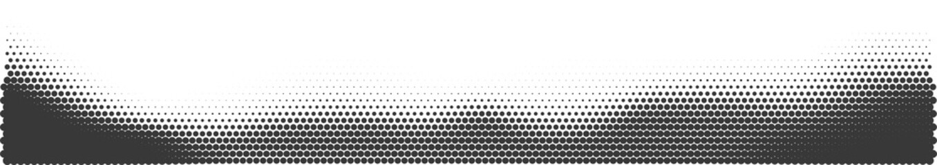 Dotted halftone border