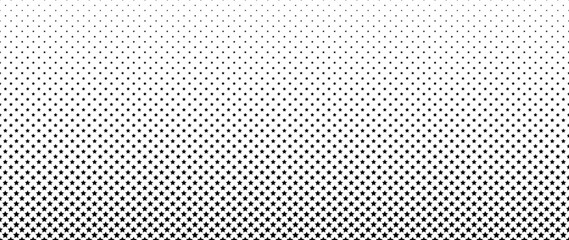 Blended  black line star on white for pattern and background,  Abstract geometric texture collection design. 