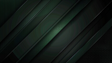 Black and Dark green with templates metal texture soft lines tech gradient abstract diagonal background