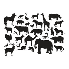 wild animal design - eps 10