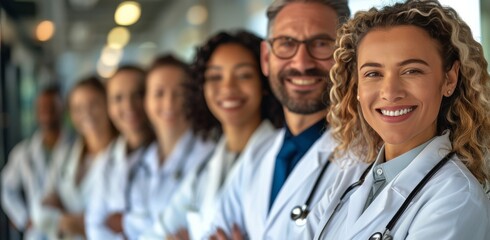 Group of Doctors Standing Together