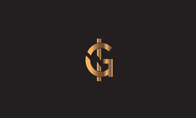 IG, GI, I, G Abstract Letters Logo Monogram