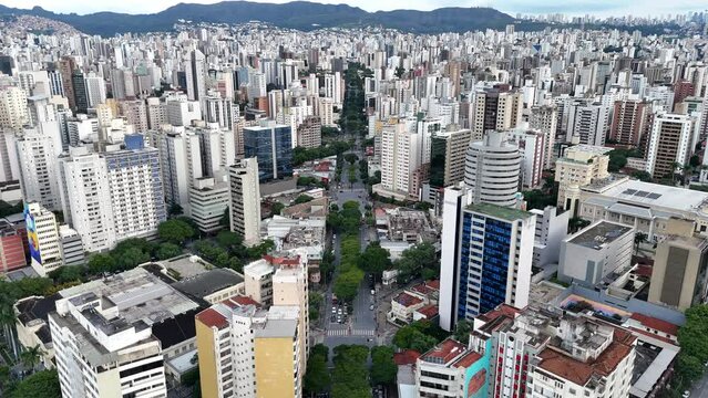 Raul Soares Square in Belo Horizonte - Brazil
