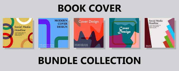Set Of Book Cover Template - Brochure Template