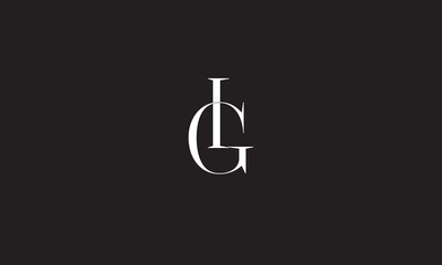  IG, GI, I, G Abstract Letters Logo Monogram