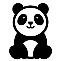 Fototapeta premium panda bear cartoon