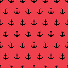 Set of Anchor marine old icon, ship security object element, vector illustration design web