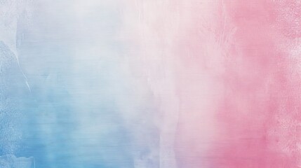 Powder Blue to Pastel Pink - A baby-soft gradient with a velveteen texture.  - obrazy, fototapety, plakaty