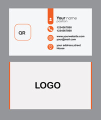 Luxury and modern business card designe 