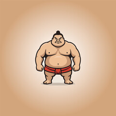 Logo sumo character icon