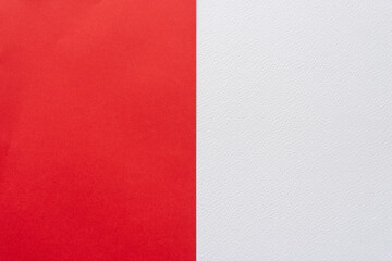 Fototapeta premium plain red paper on paper with texture