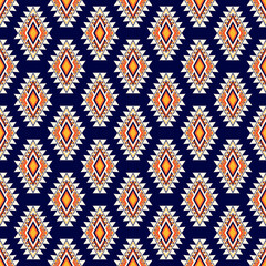 Geometric ethnic oriental seamless pattern. Can be used in fabric design for clothing, wrapping, textile, background, wallpaper, batik, carpet, embroidery style