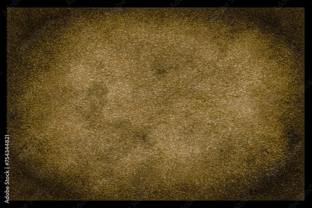 Aufkleber brown canvas texture abstract closeup with vignette
