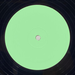 Vinyl record label
