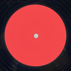 Vinyl record label
